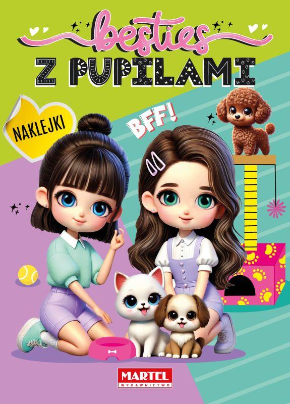 KSIĄŻECZKA BESTIES.Z PUPILAMI Z NAKLEJKAMI