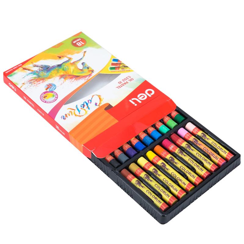 PASTELE 18 OLEJNE COLORUN DELI