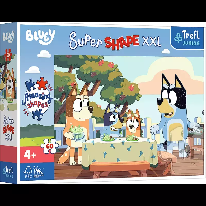 PUZZLE 60 XXL TREFL BLUEY I PRZYJACIELE