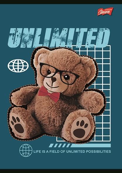 ZESZYT A5/60 # UNLIMITED BEAR LAMINOWANY