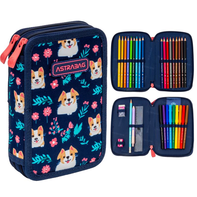 PIÓRNIK PODWÓJNYY Z WYPOSAŻENIEM ASTRABAG DEAR PUPPY AC21