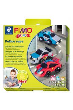 ZESTAW FIMO KIDS FORM PLAY AUTA 4X42G