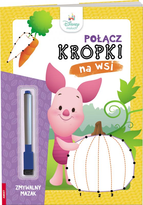 KSIĄŻECZKA DISNEY MALUCH. POŁĄCZ KROPKI.NA WSI BANER