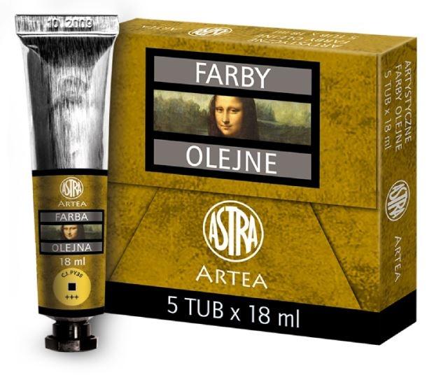 FARBY OL.ART.18ML KADM ŻÓŁTY JAS