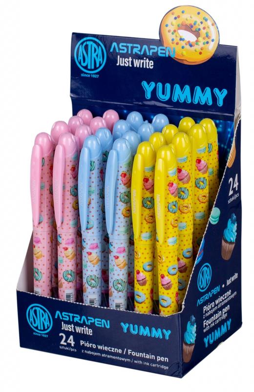 PIÓRO WIECZNE ASTRA MŁODZIEŻOWE YUMMY