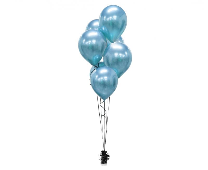 BALONY BEAUTY&CHARM PLAT. NIEBIESKIE 12' A'50