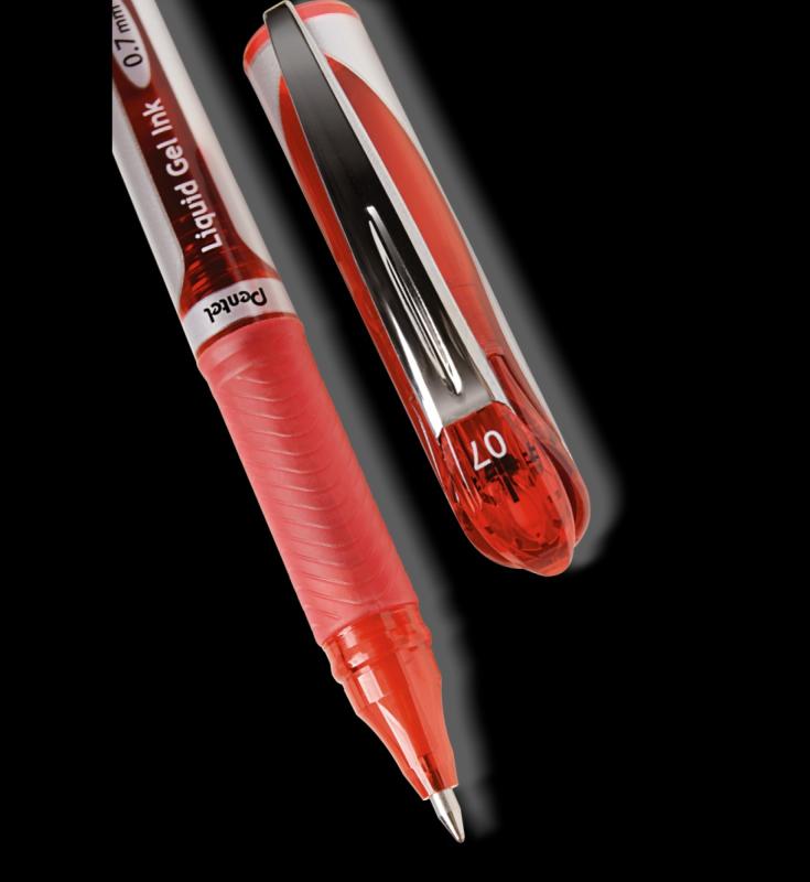 PIÓRO KULK.PENTEL BL57 CZERWONE