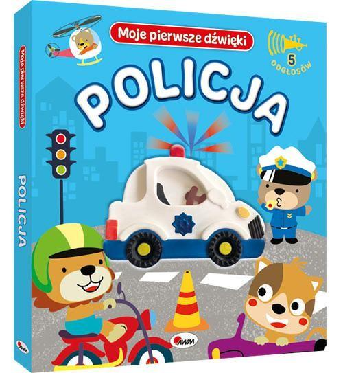 KSIĄŻECZKA MOJE PIERWSZE DŹWIĘKI-POLICJA