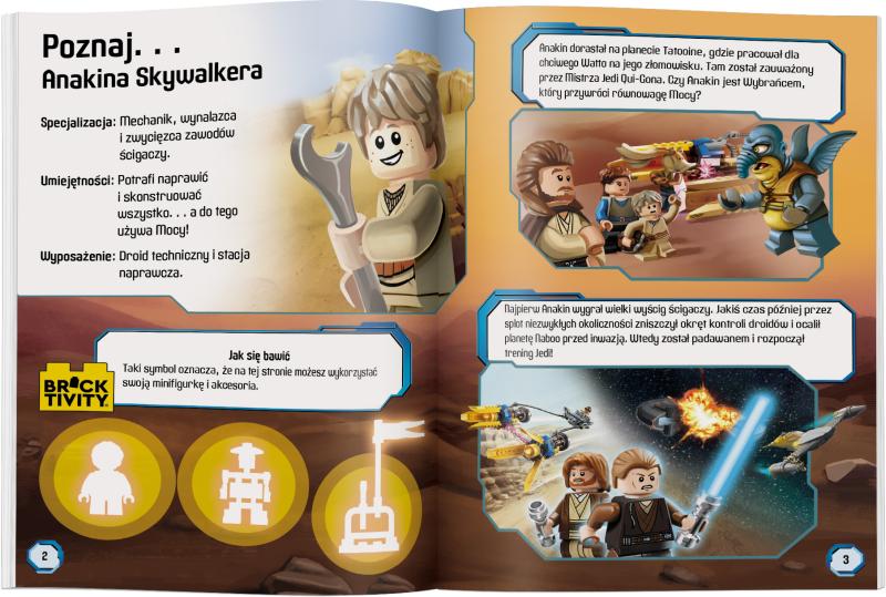KSIĄŻECZKA LEGO STAR WARS. WYBRANIEC