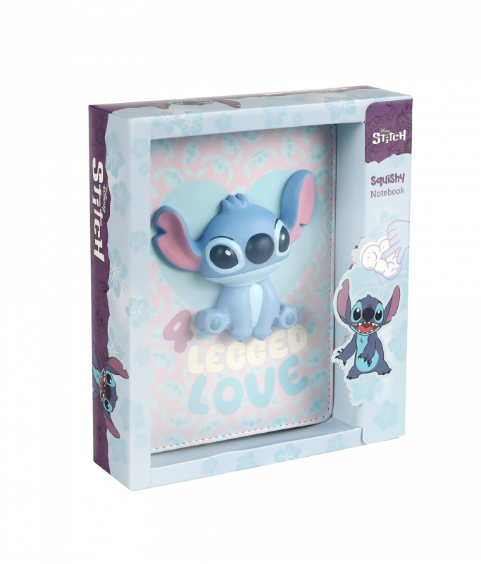NOTES B6 - SQUISHY 3D - WZÓR 1 - STITCH DISNEY FASHION