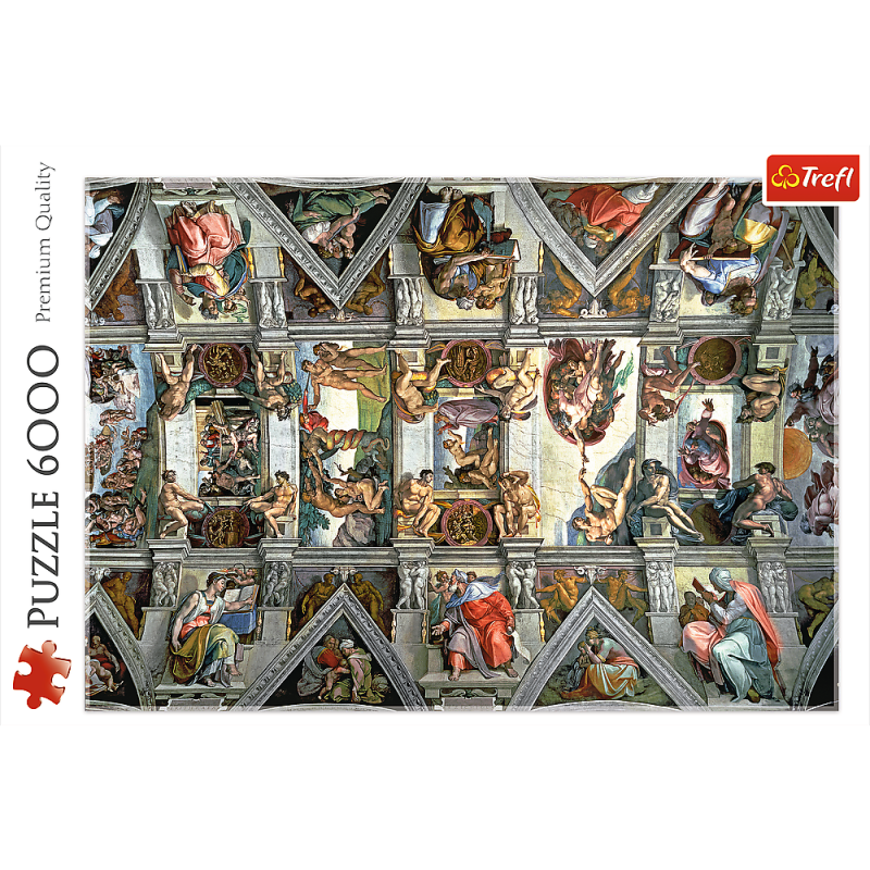PUZZLE 6000 TREFL SKLEPIENIE KAPLICY SYKSTYŃSKIEJ