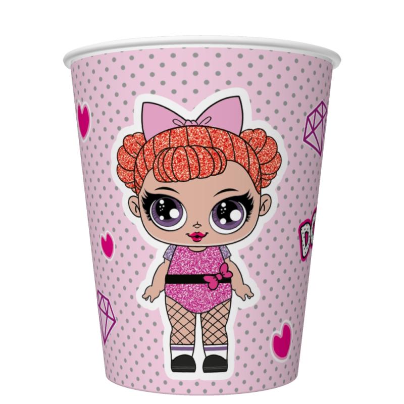 KUBECZEK PAPIEROWY POLMAK A/8 MAKI 250ML