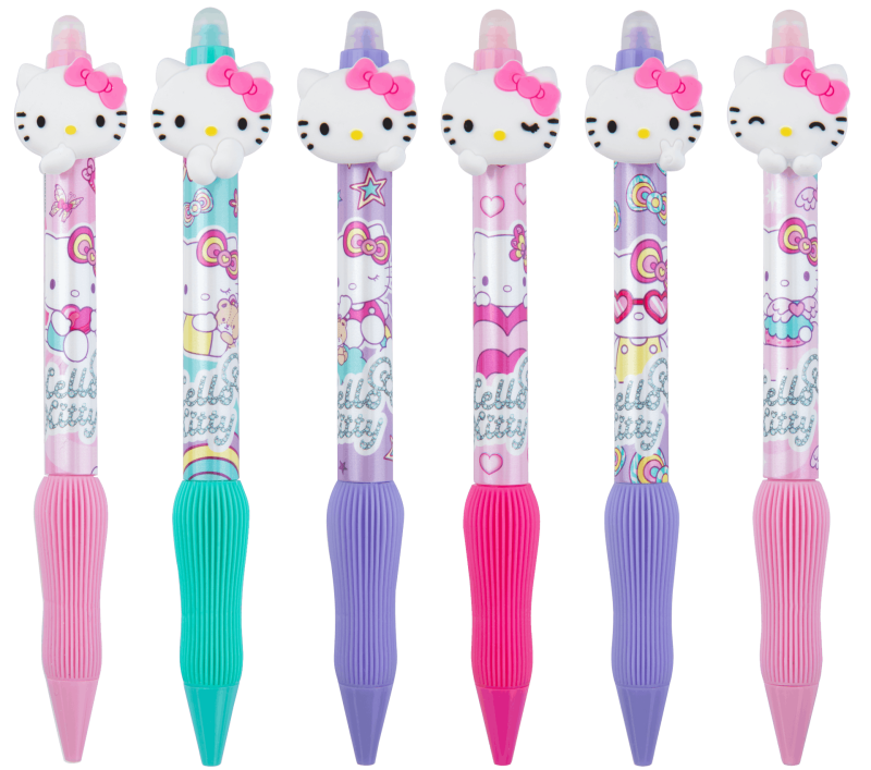 DŁUGOPIS WYMAZYWALNY AUTOMATYCZNY GRIP HELLO KITTY A/36