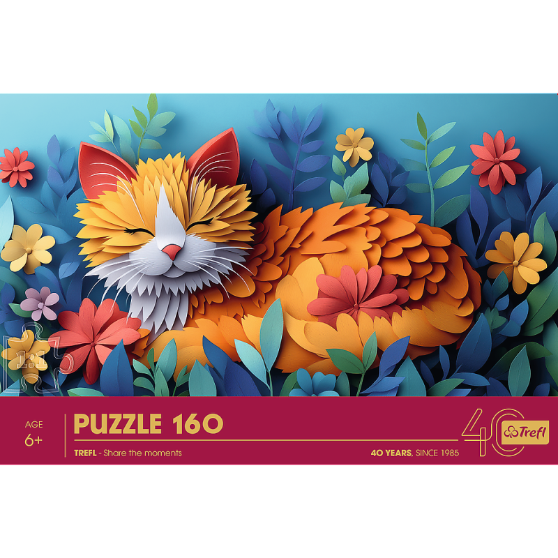 PUZZLE 160 TREFL PAPER ART: KOTEK