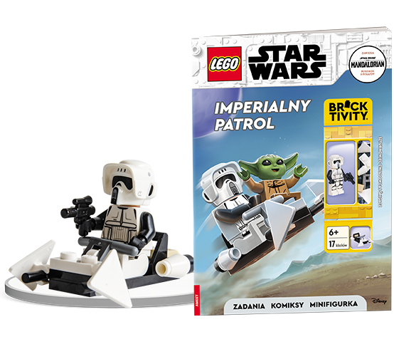 KSIĄŻECZKA LEGO STAR WARS. IMPERIALNY PATROL