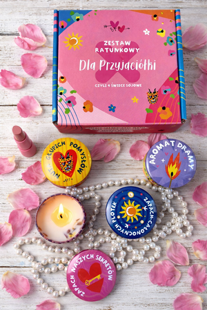 ŚWIECE SET PRZYJACIÓŁKA