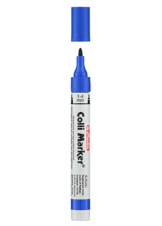 MARKER PERMANENTNY COLI NIEBIESKI A50
