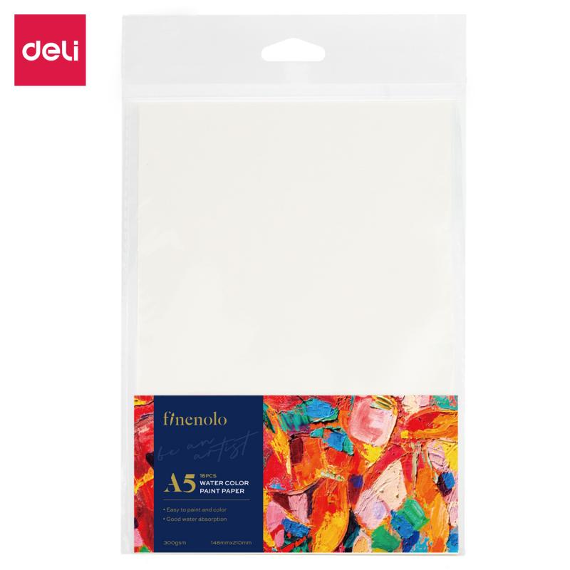 PAPIER AKWARELOWY A5/16 300G BIAŁY SERIA FINENOLO DELI