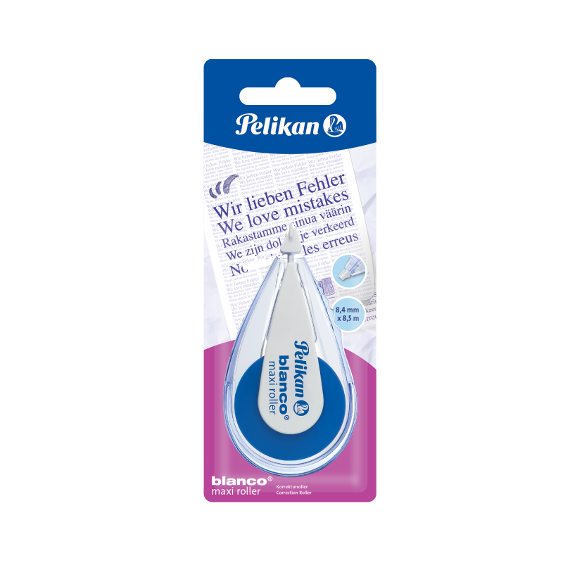 KOREKTOR PELIKAN BLANCO MAXI 4,2MMX1M BL