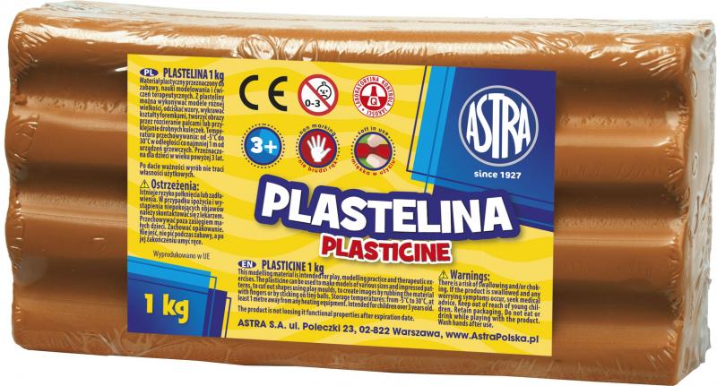 PLASTELINA 1KG ASTRA TERAKOTA