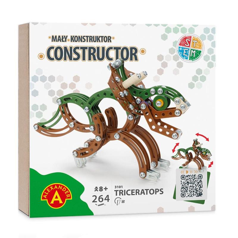 MAŁY KONSTRUKTOR - TRICERATOPS