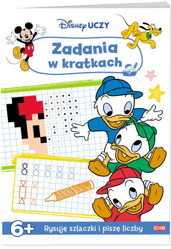 KSIĄŻECZKA DISNEY UCZY MIKI. ZADANIA W KRATKACH EDU