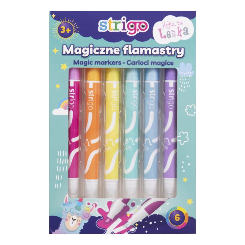 FLAMASTRY 6 MAGICZNE LENKA STRIGO