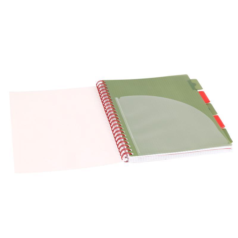 KOŁOZESZYT A4/100# PAPUGA CZARNY 80G STRIGO