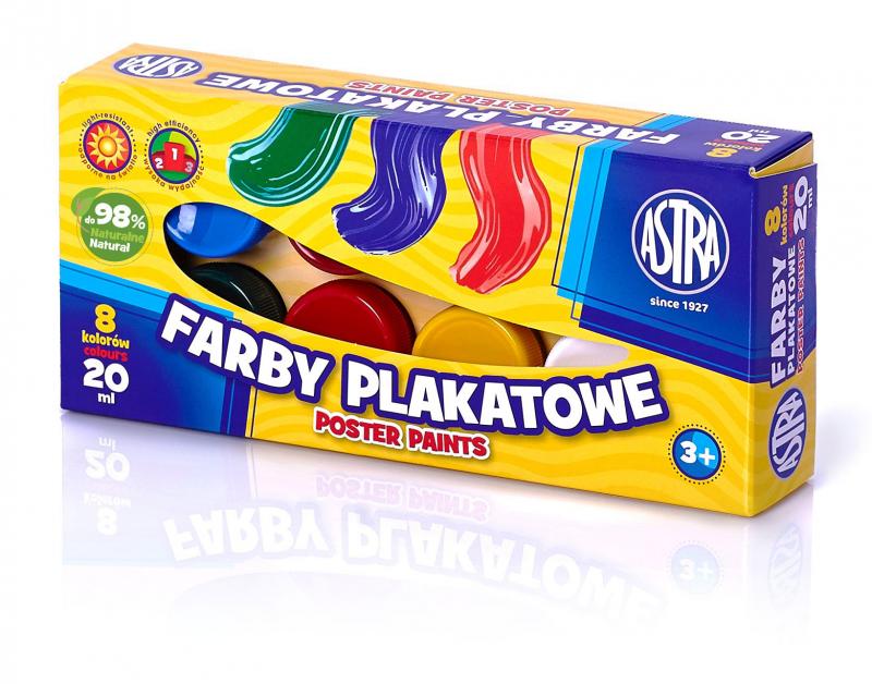 FARBY PLAKATOWE 8/20ML ASTRA