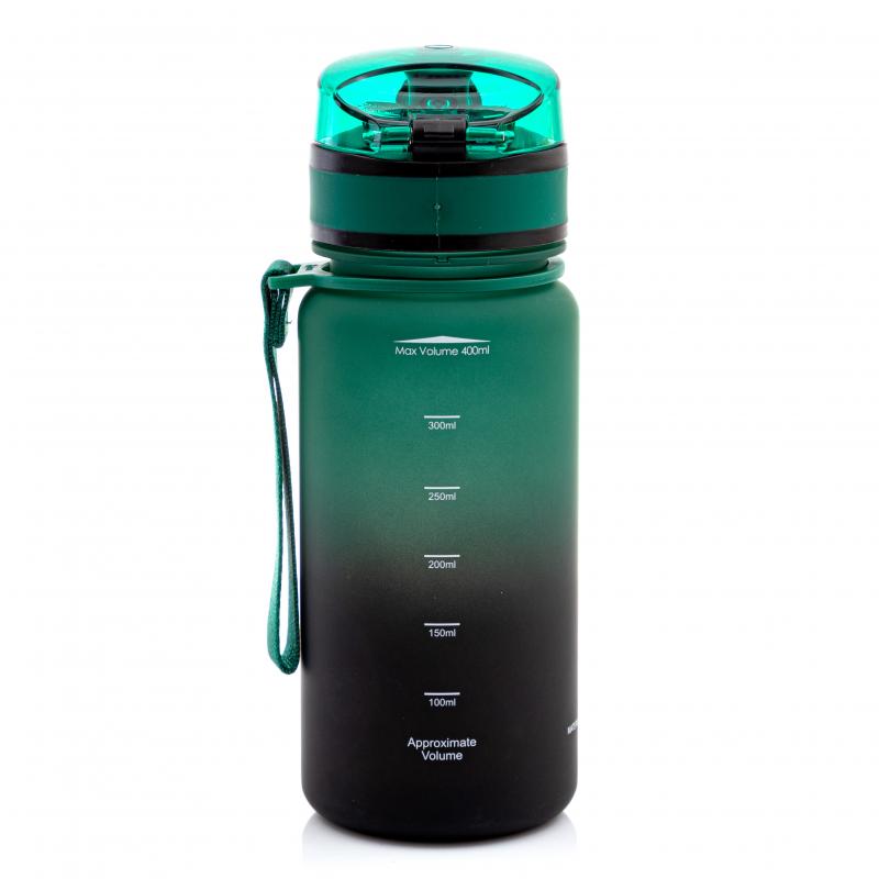 BIDON AQUA PURE BY ASTRA 400 ML - GREEN/BLACK