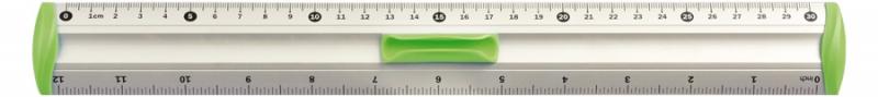 LINIJKA ALUMINIOWA 20CM TETIS (Z)