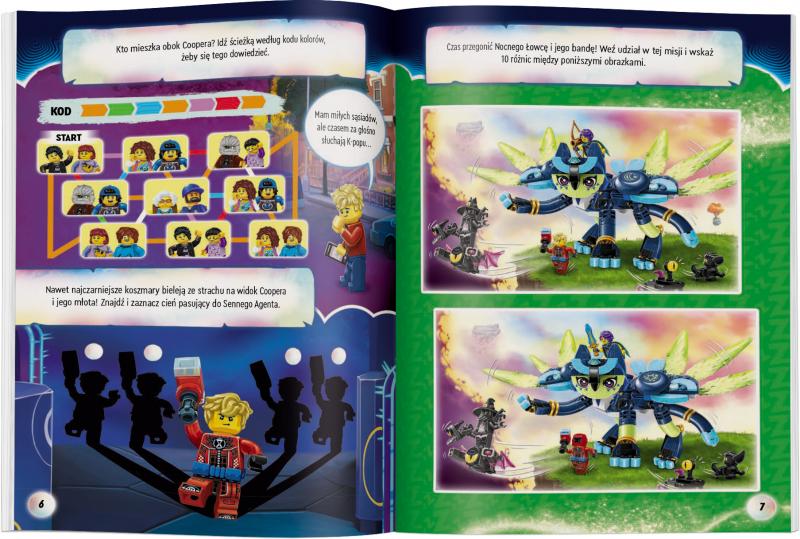 KSIĄŻECZKA LEGO DREAMZZZ. COOPER W AKCJI!