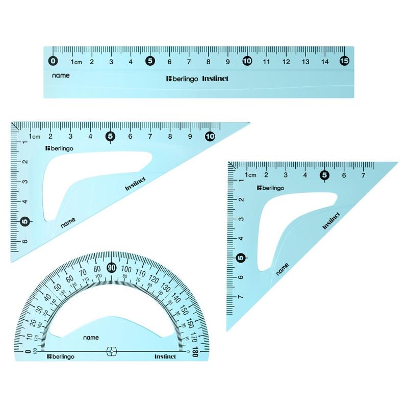 ZESTAW GEOMETRYCZNY BERLINGO INSTINCT MAŁY 15CM