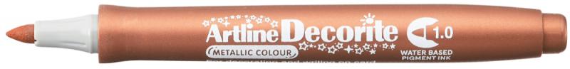 MARKER DECORITE 1MM MET.BRĄZ.