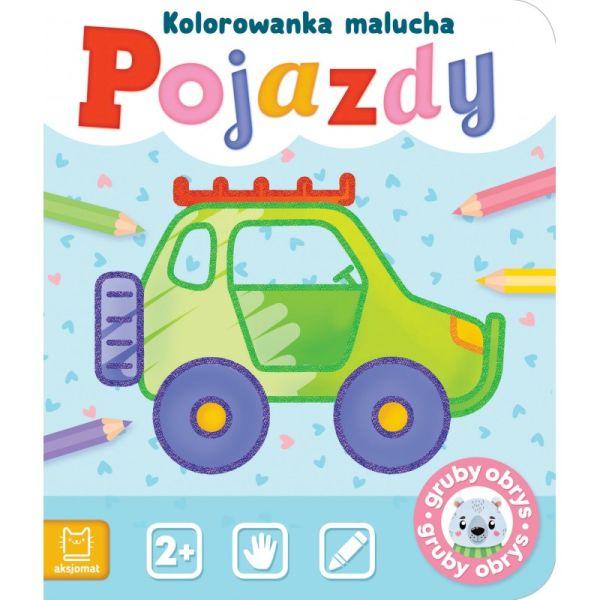 KSIAŻECZKA POJAZDY. KOLOROWANKA MALUCHA