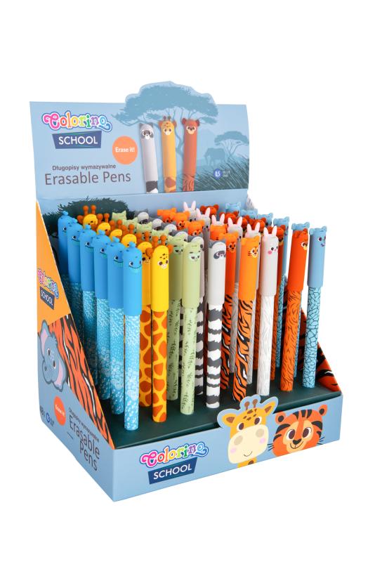 DŁUGOPIS PATIO WYMAZYWALNY ANIMALS A48 COLORINO