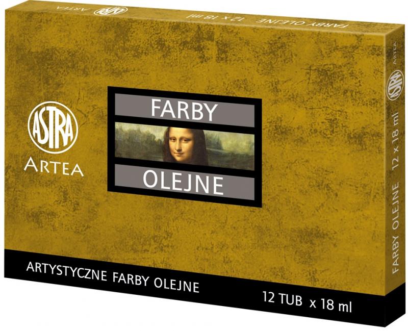 FARBA OLEJNE ARTYSTYCZNE 18ML ZESTAW 2