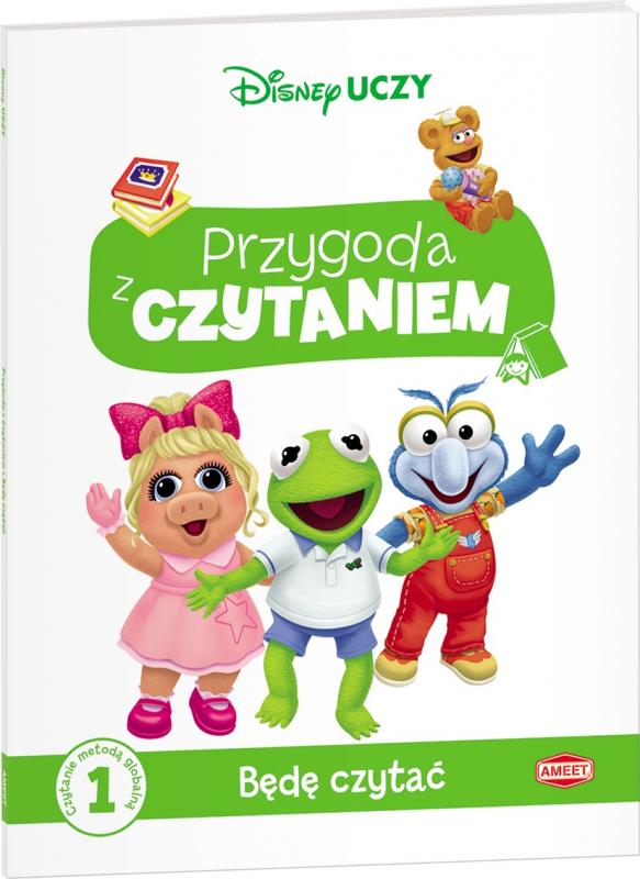 KSIĄŻECZKA DISNEY UCZY Mapeciątka. Przygoda z czytaniem Będę czytać