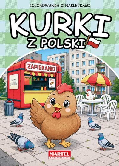 KSIĄŻECZKA KURKI Z POLSKI Z NAKLEJKAMI