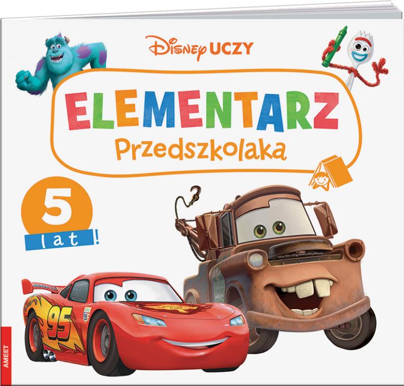 KSIĄŻECZKA DISNEY UCZY MIX. ELEMENTARZ PRZEDSZKOLAKA 5LAT