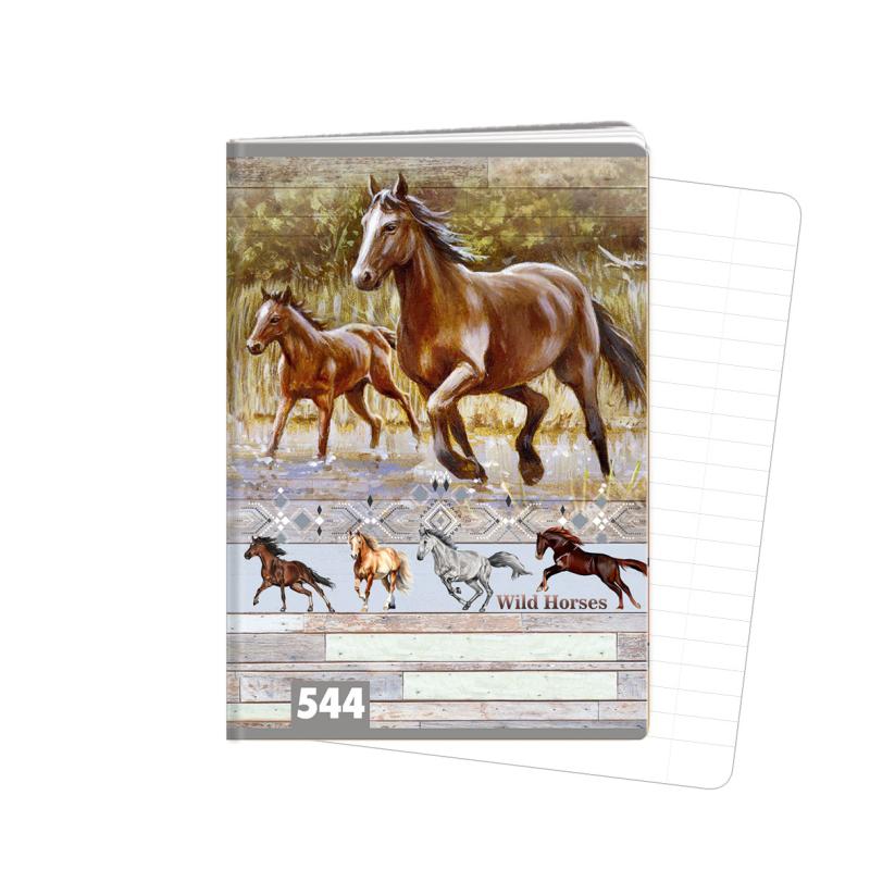 ZESZYT A5/40 TYP 544 WILD HORSES