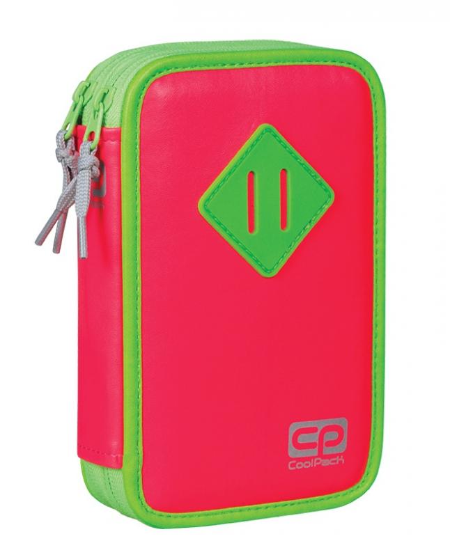 PIÓRNIK 2 KOMORY CP JUMPER NEON RUBINOWY