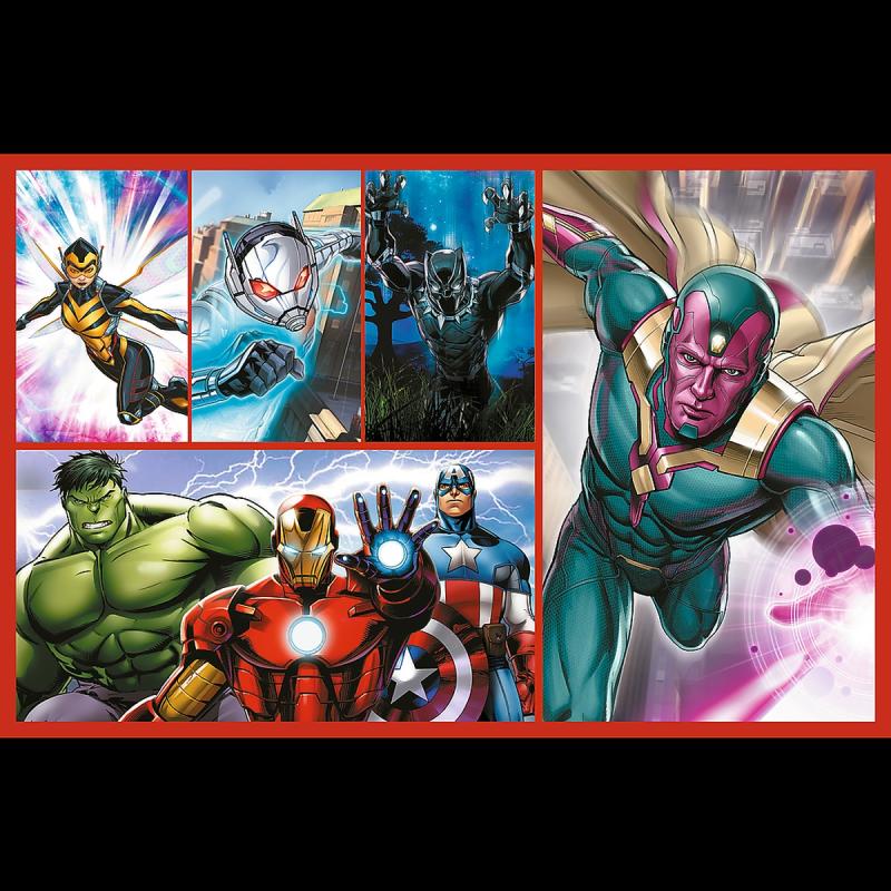 PUZZLE 2X70 TREFL ZOSTAŃ BOHATEREM THE AVENGERS