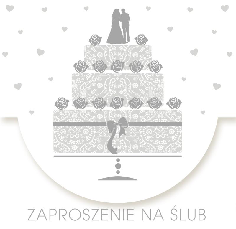 ZAPROSZENIE KWADRAT POLMAK ŚLUB