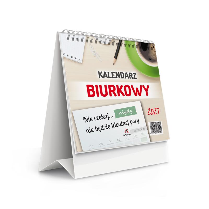 KALENDARZ BIURKOWY KWADRATOWY 15X15 2027