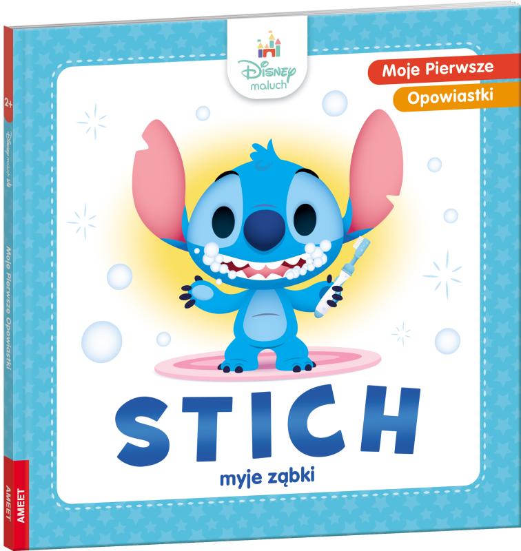 KSIĄŻECZKA DISNEY MALUCH. MOJE PIERWSZE OPOWIASTKI STICH MYJE ZĄBKI BANER