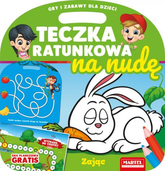 KSIĄŻECZKA TECZKA RATUNKOWA NA NUDĘ - ZAJĄC
