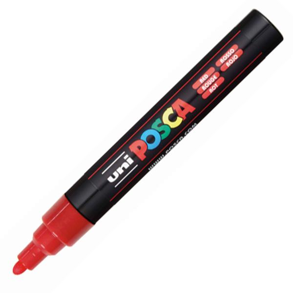 MARKER UNI PC-5M POSCA CZERWONY NR 15