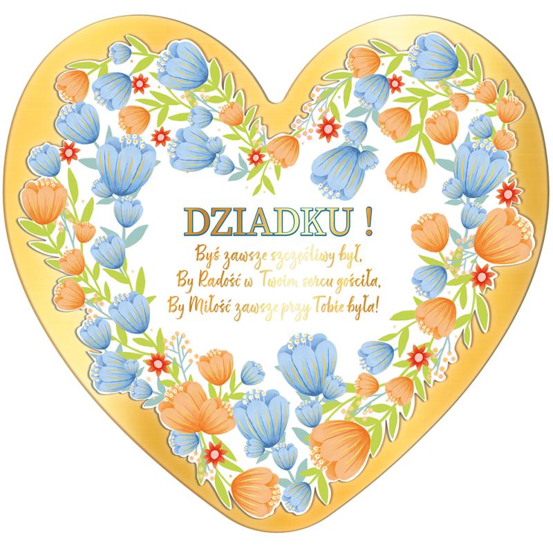 LAURKA SERCE BABCIA I DZIADEK MIX
