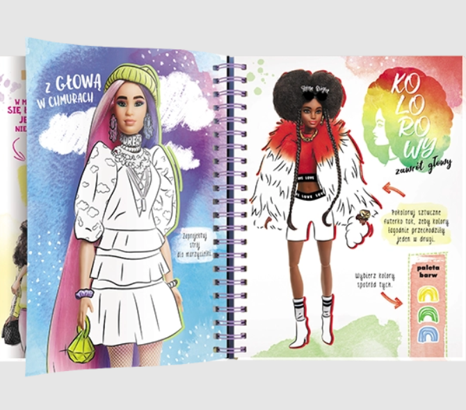 KSIĄŻECZKA MATTEL BARBIE. KREATYWNIK